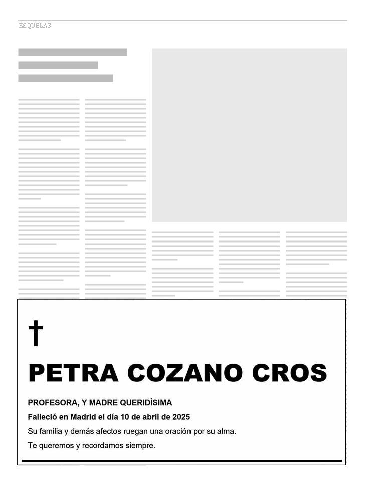 Esquema del tamaño 7 horizontal (4x5 módulos) en una página de El País