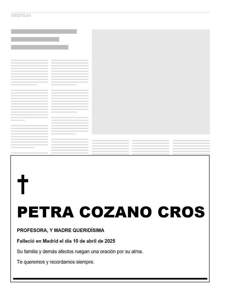 Esquema del tamaño 8 media página (5x5 módulos) en una página de El País